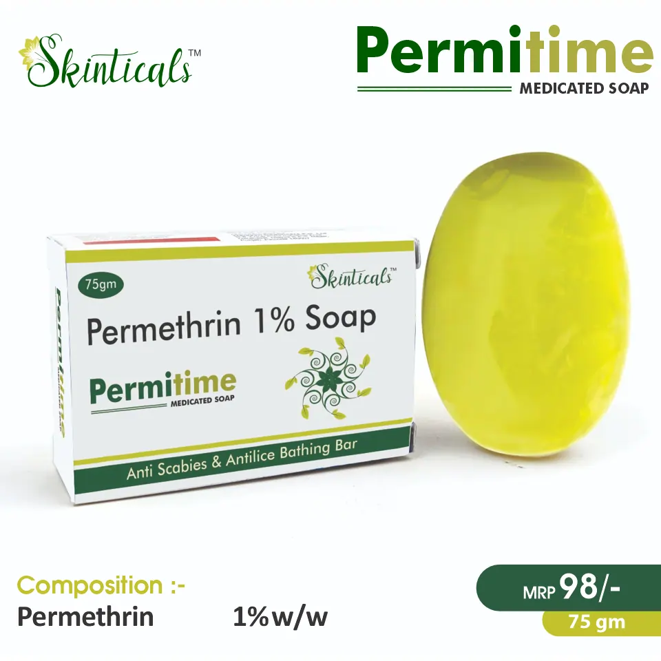 Permethrin 1% w/w Soap | Best Price for PCD Pharma Franchise in Dermatology Care